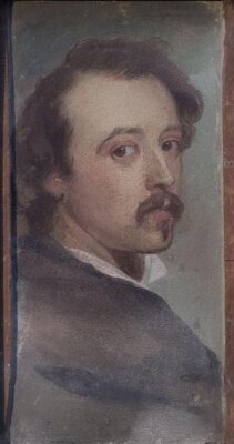 Portrait of a man, George Frederick Watts, 1845