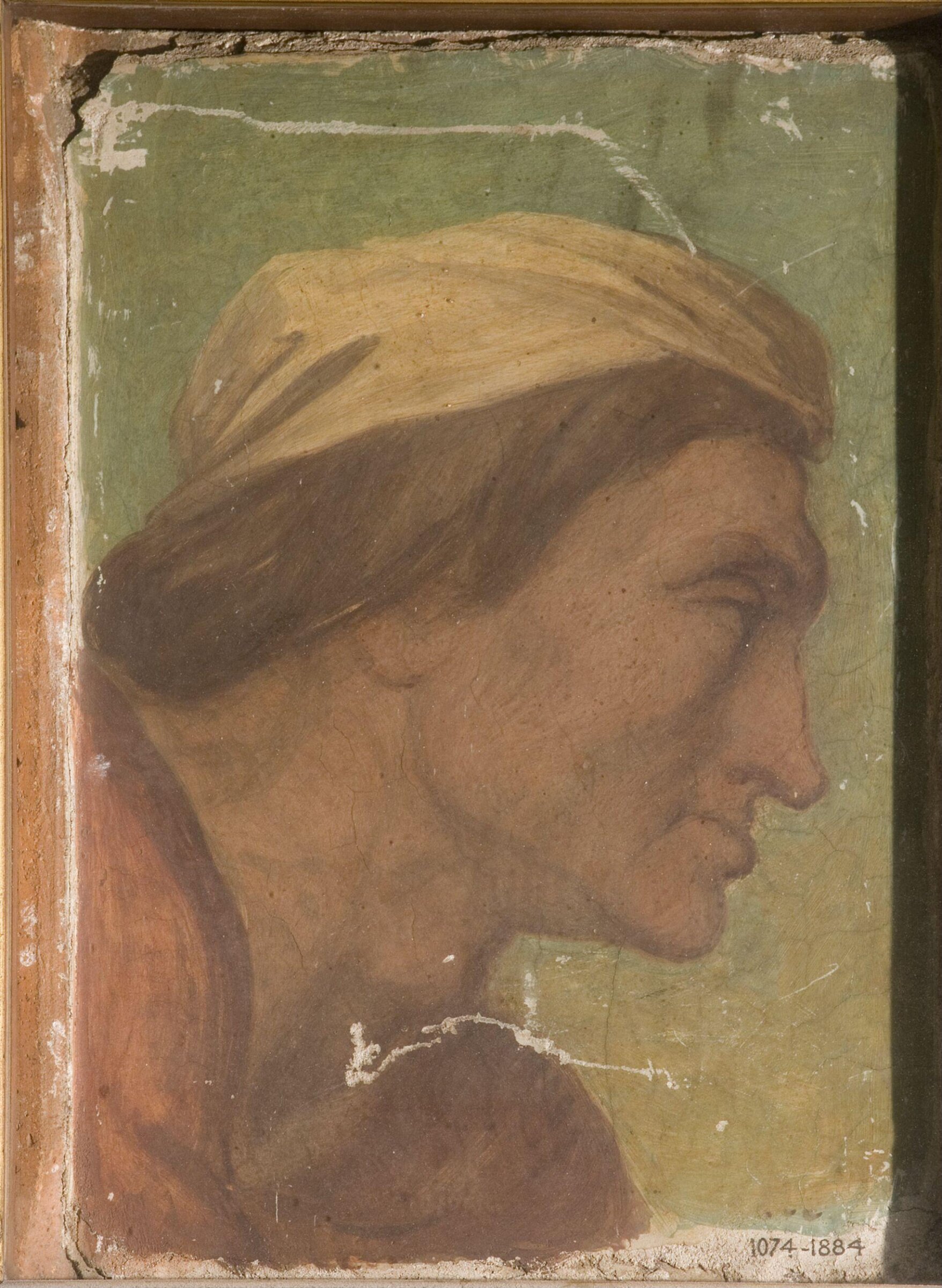 Head of Lorenzo de Medici, George Frederick Watts, 1845