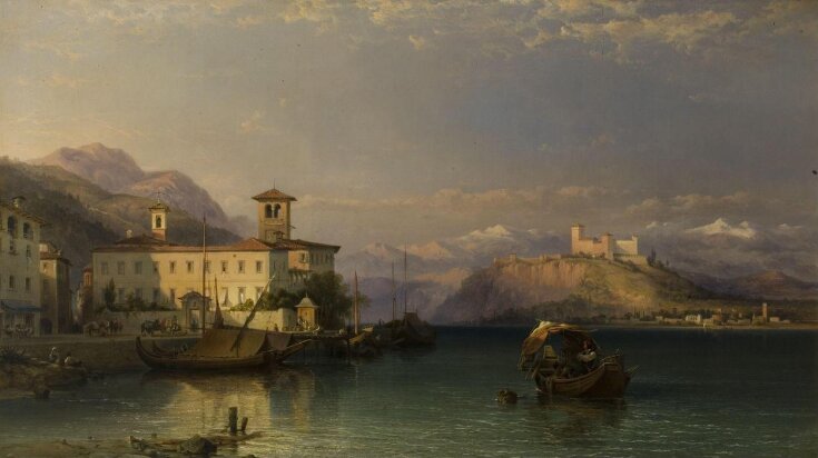 Arona and the Castle of Angera, Lago Maggiore top image