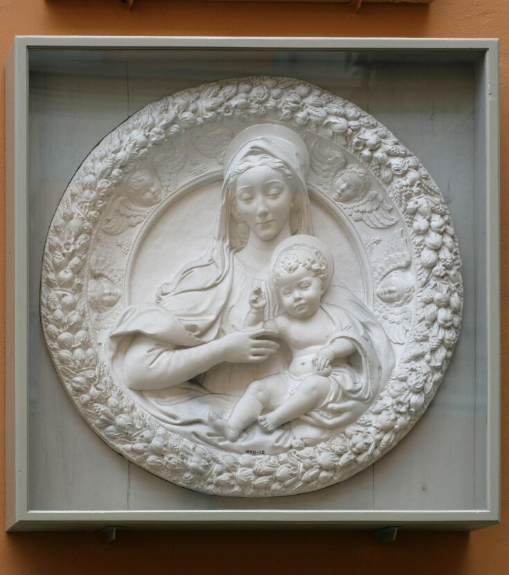 Virgin and Child surrounded by cherubim top image