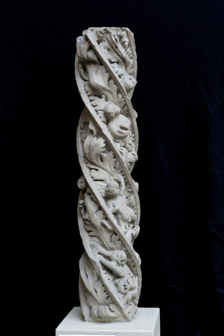 Column with Spiral Bands of  Acanthus Foliage top image