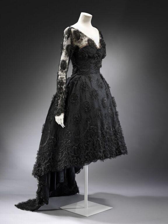 Evening dress by Michael Sherard