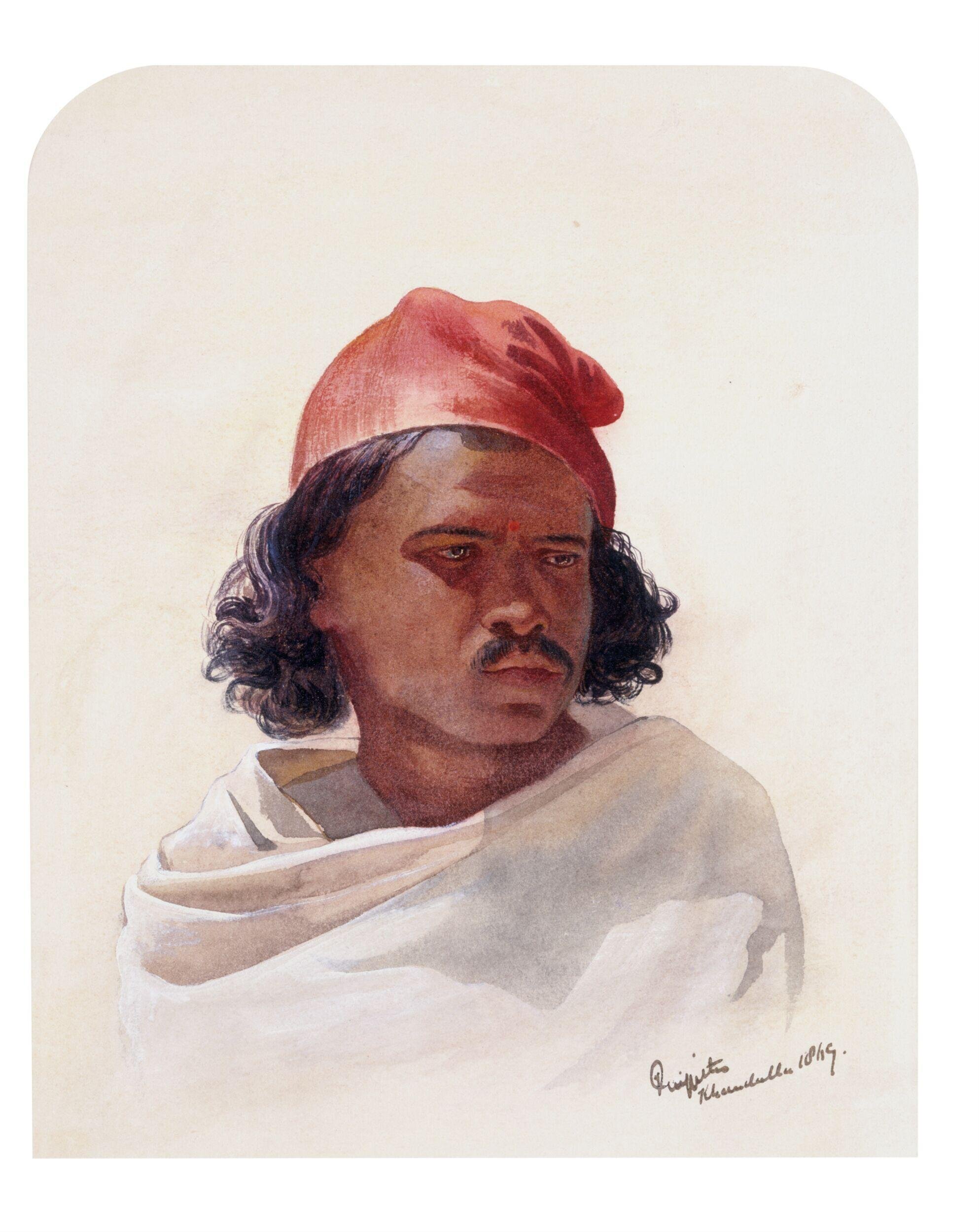 A Study of a Head of a Koonbie