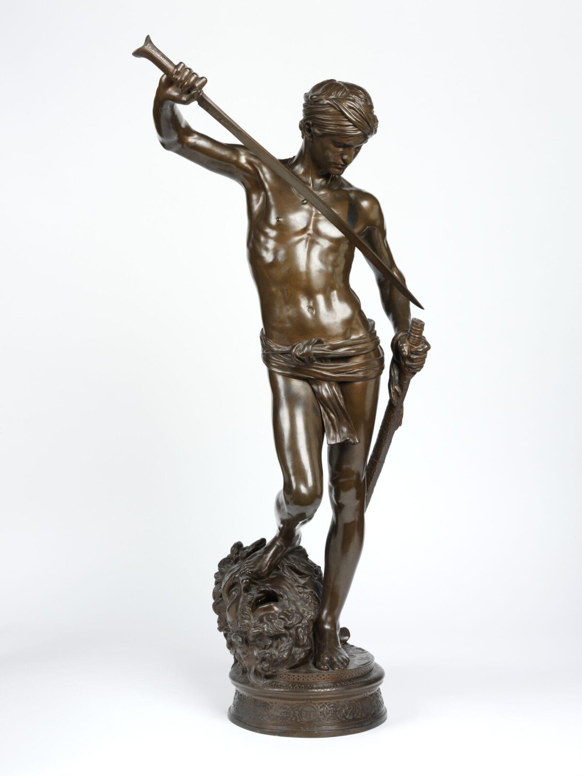 David, Marcus-Jean-Antoine Mercié, probably 1889