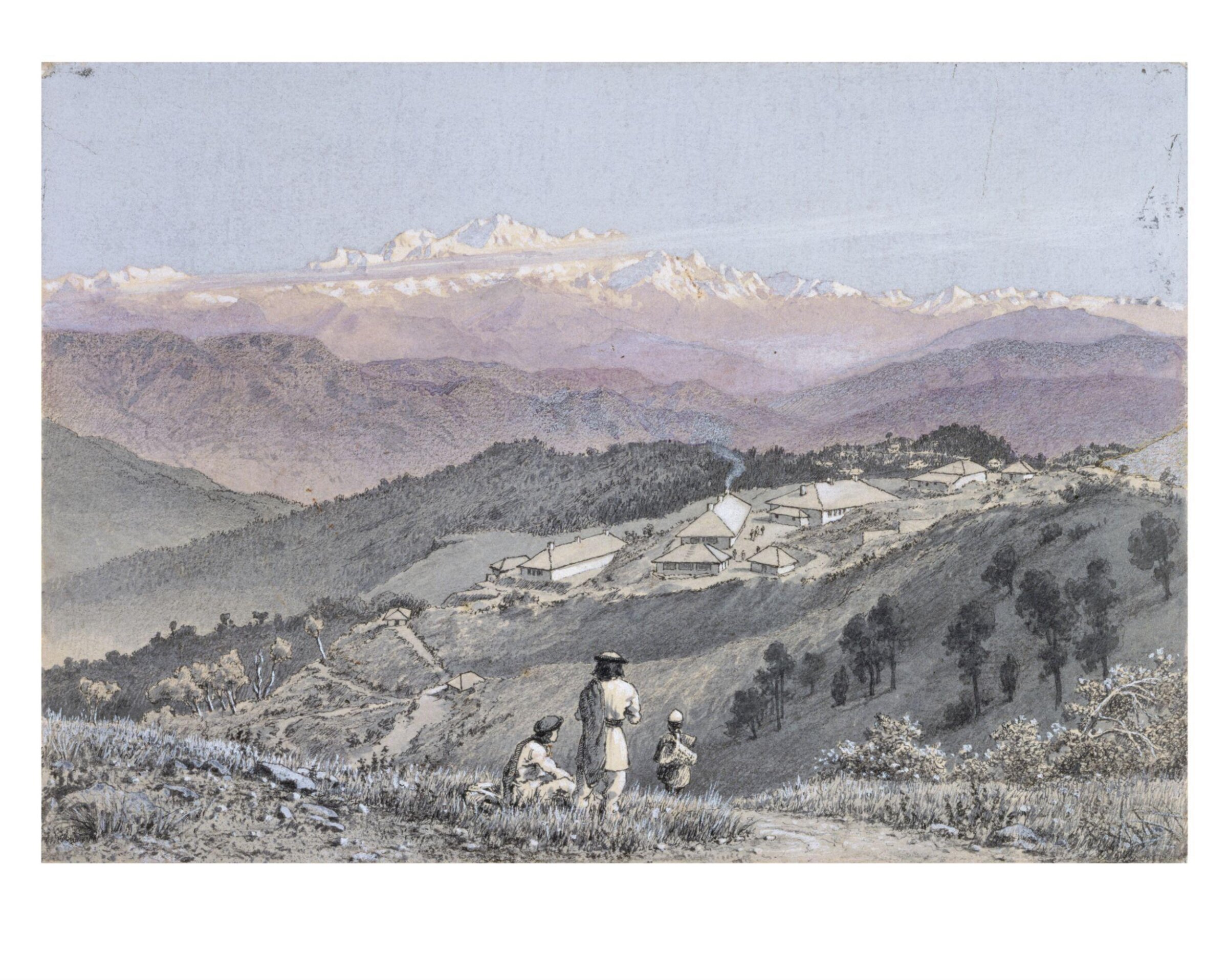 Drawing, Frederick William Alexander De Fabeck, ca. 1860-1890