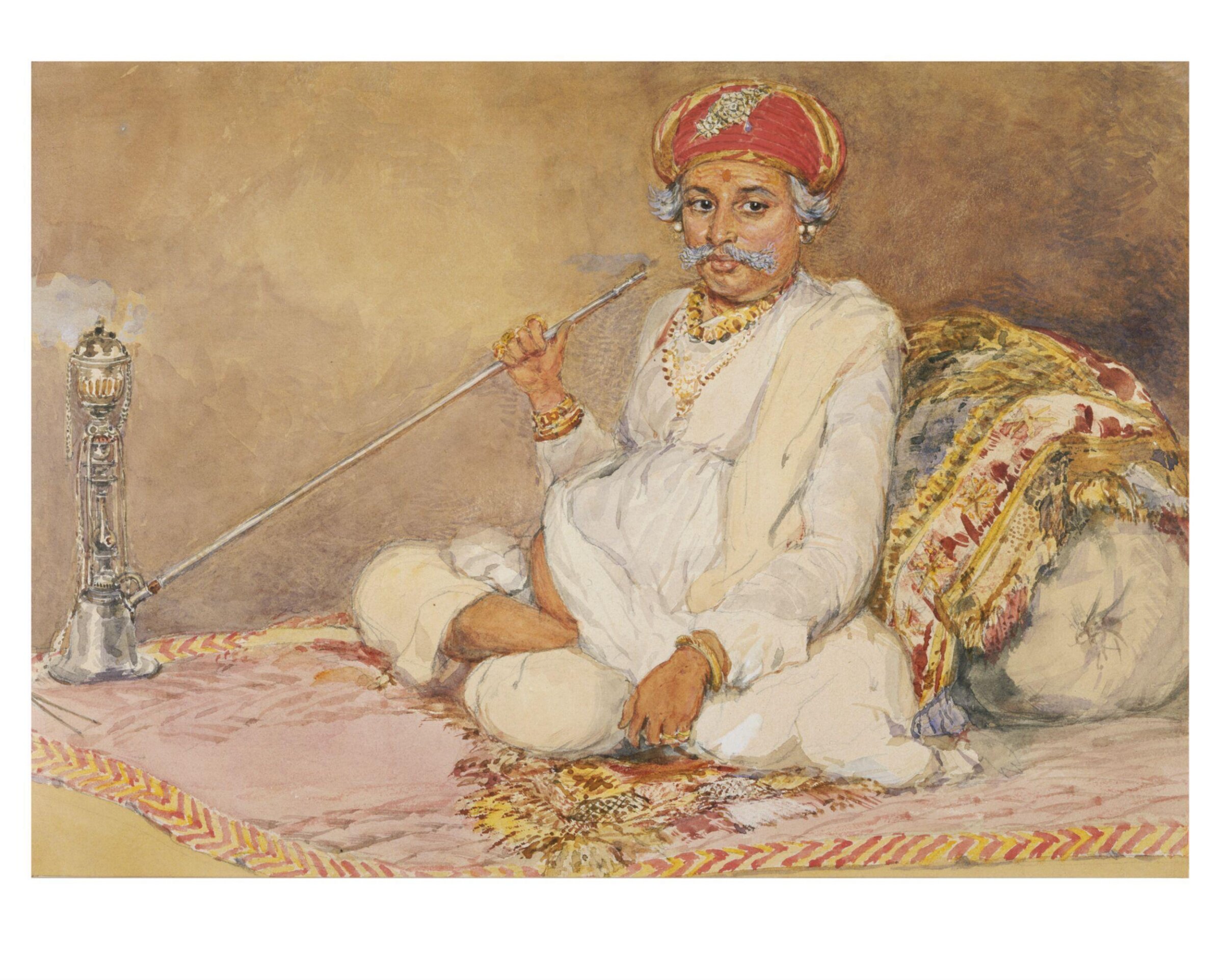 Daulat Rao of Mandhata, William Carpenter, probably March 1851