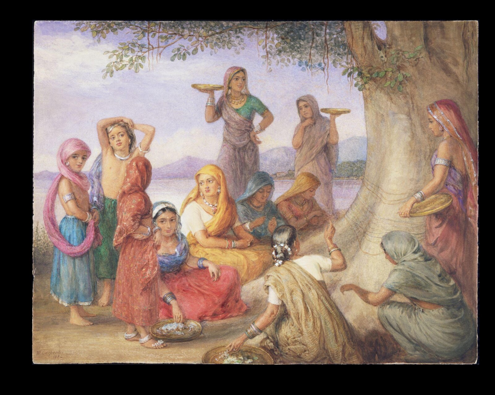 Tree Worship, William Carpenter, 1884