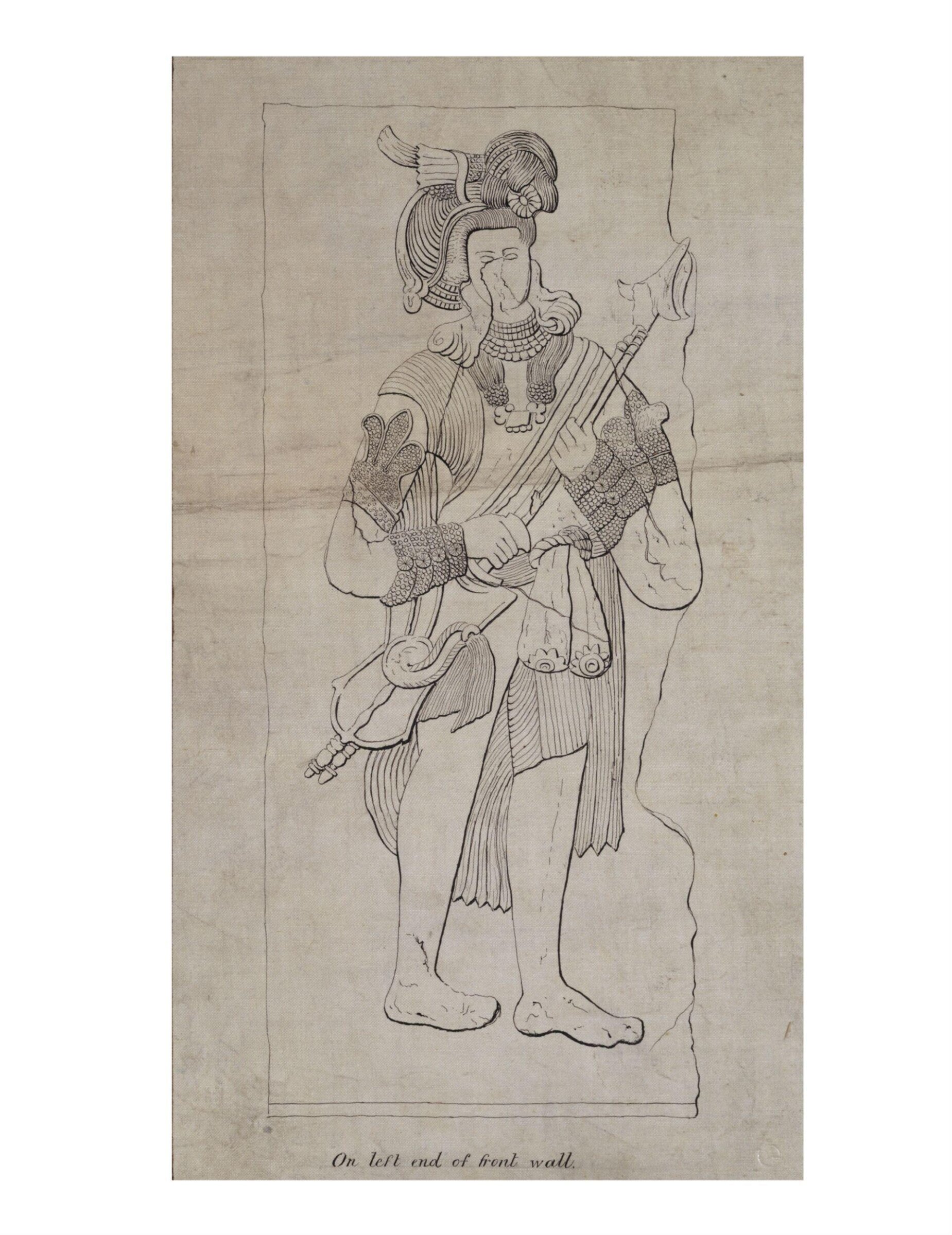 Drawing, Henry Cousens, ca. 1874-1880