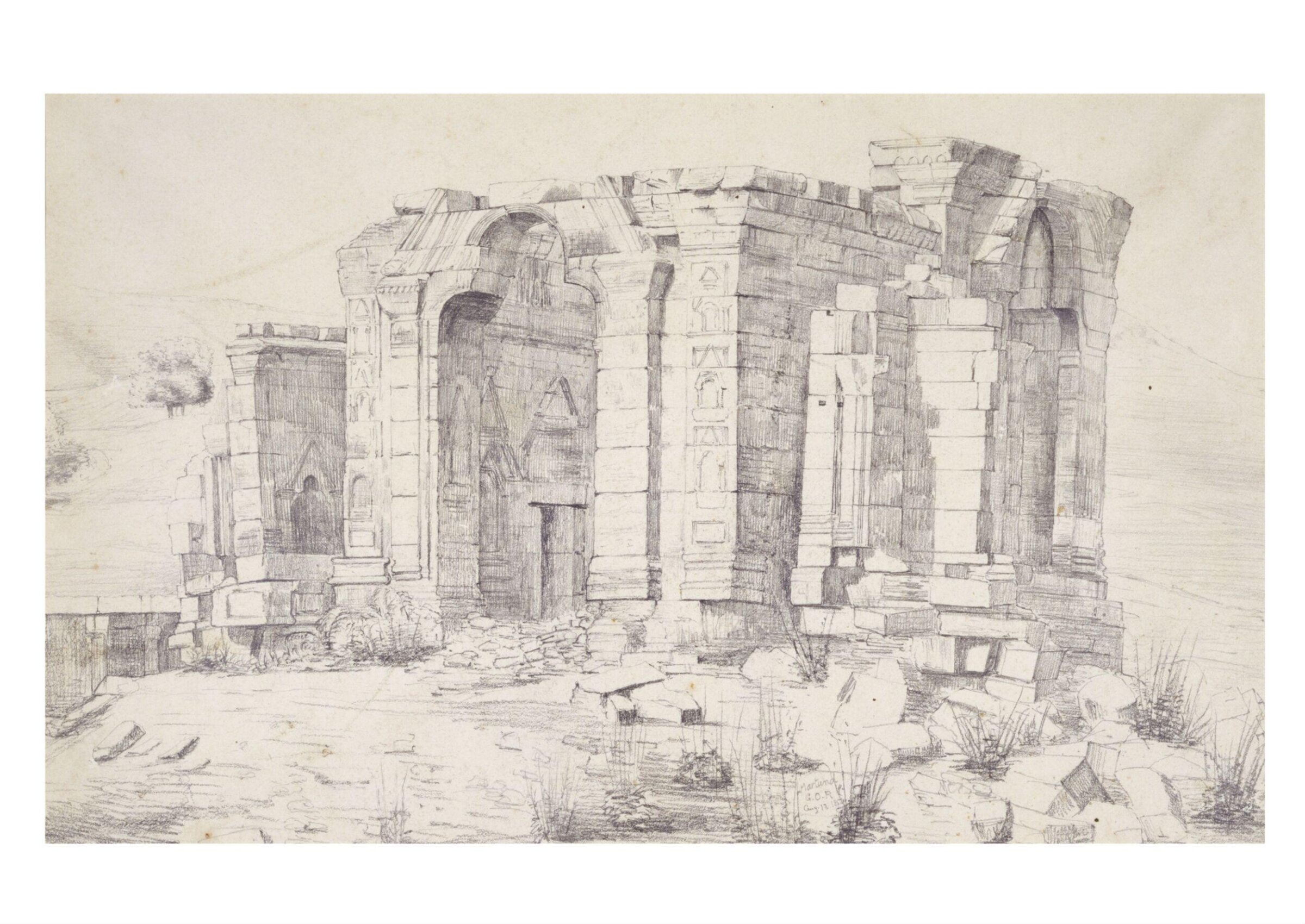 The Temple of the Sun, George Oliver Rybot, 13 August 1852