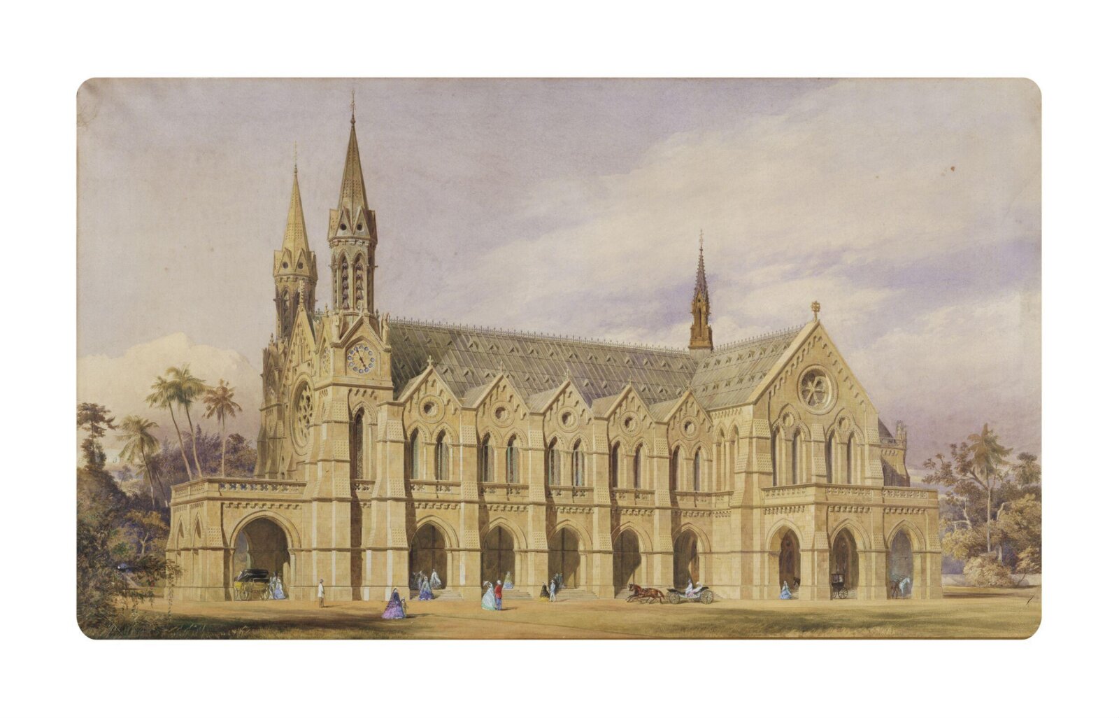 St James's Church, Calcutta, Christopher George Wray, 1864