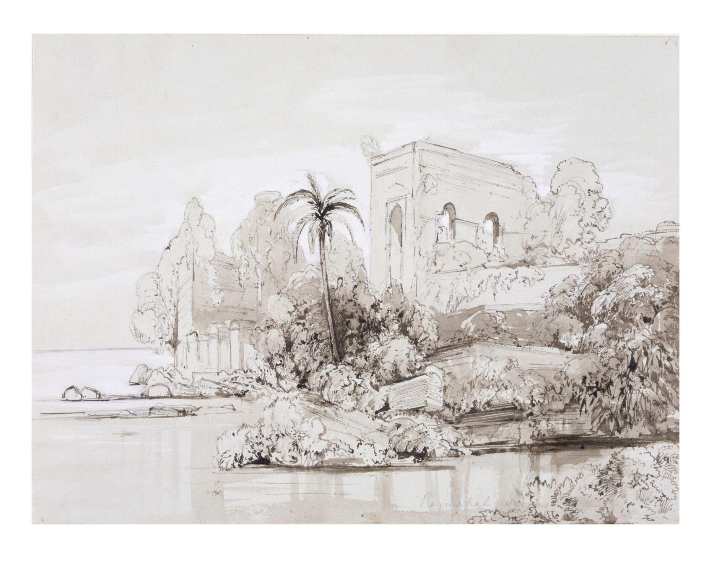 Album of topographical views in India, Charlotte Canning, March 1858- November 1858