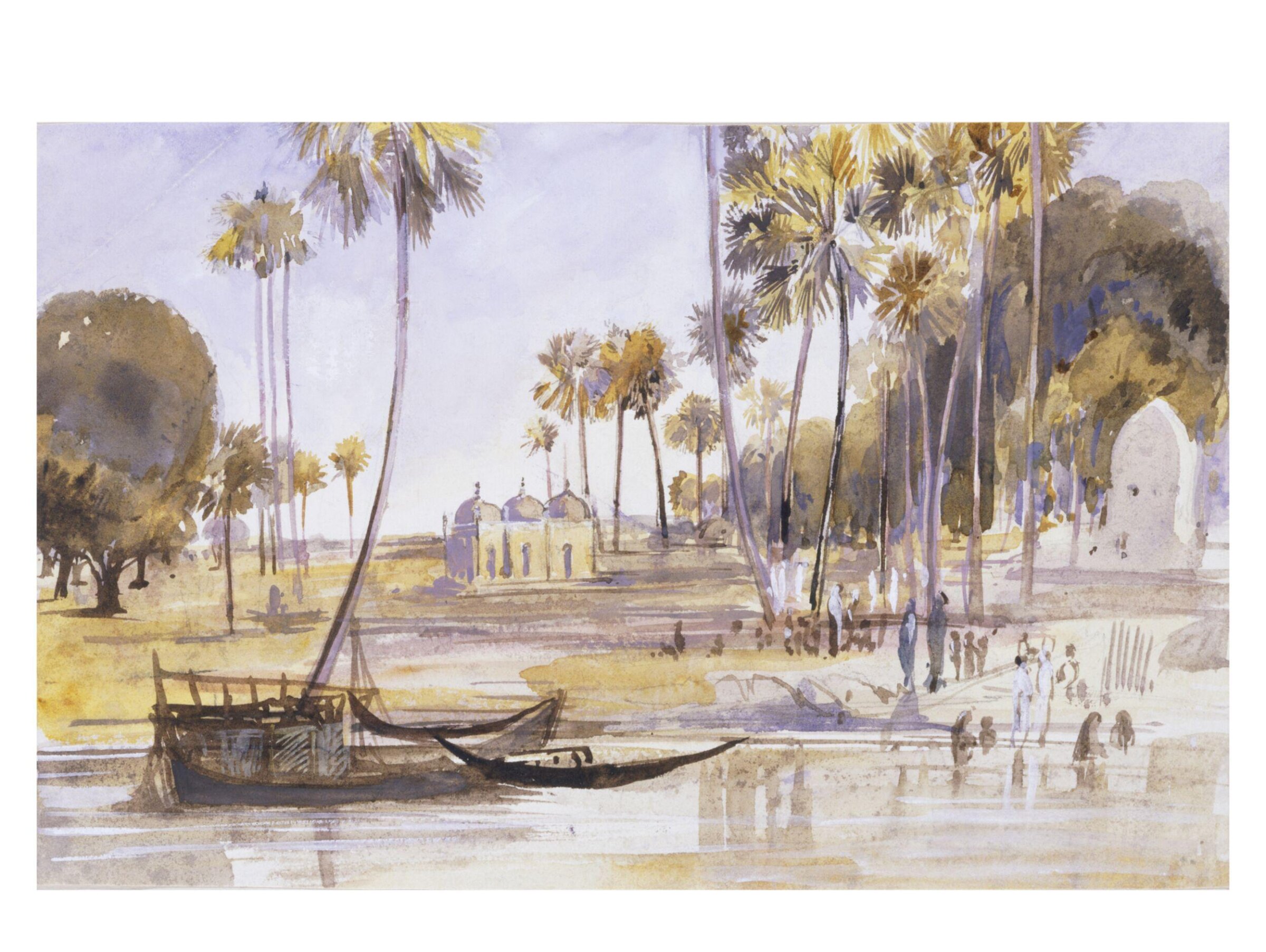 Album of topographical views in India, Charlotte Canning, March 1858- November 1858