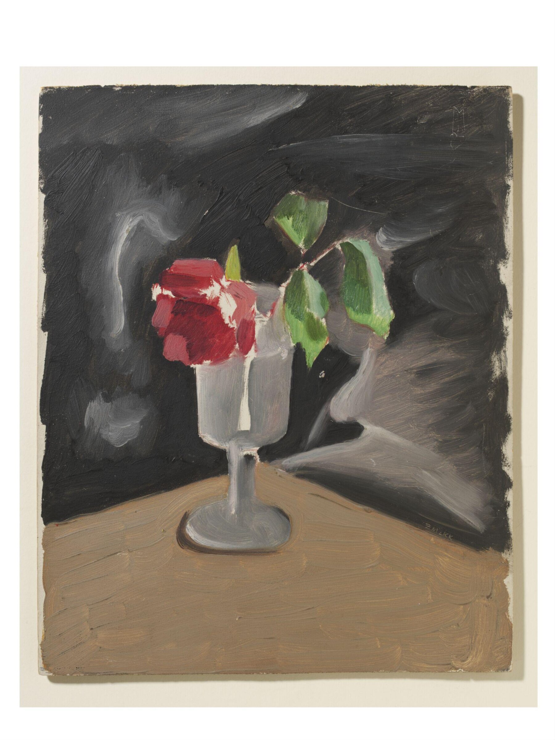 A Rose in a Glass, Edward McKnight Kauffer, 1930s