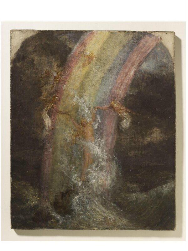 Venus rising from the froth of the sea