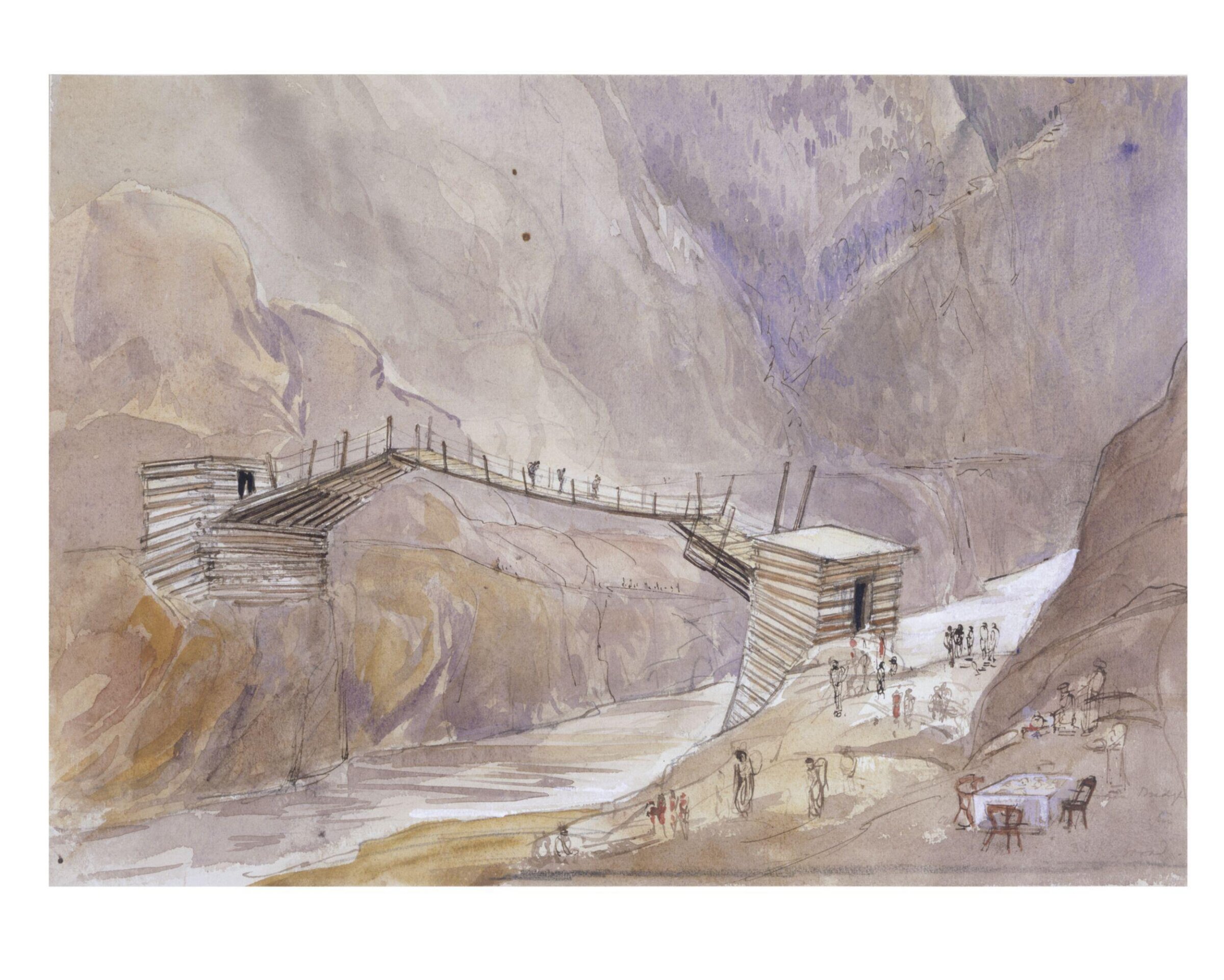 'Rough Sketches 1860-61', Charlotte Canning, 1860-1861