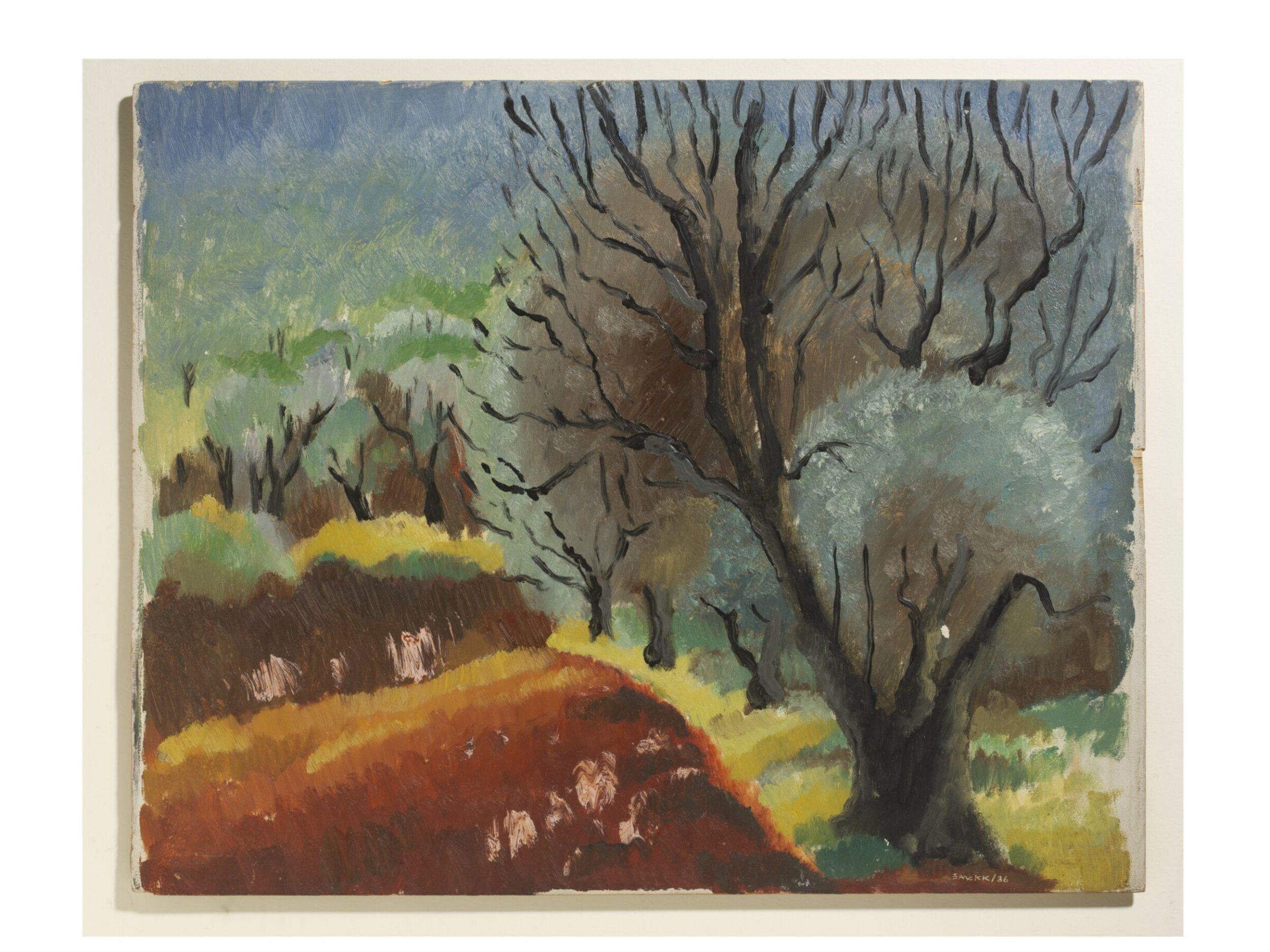 Landscape, Edward McKnight Kauffer, 1936
