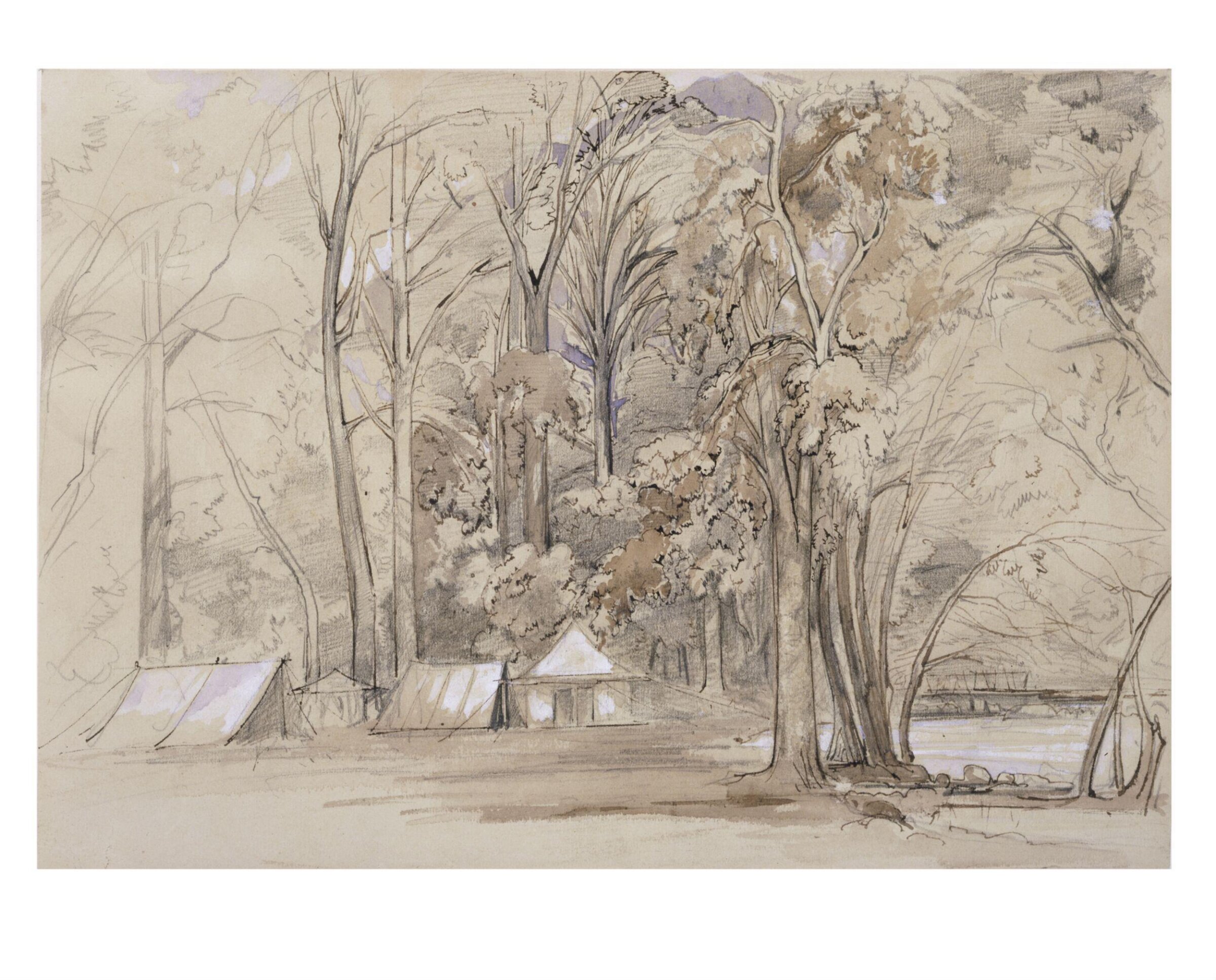 'Rough Sketches 1860-61', Charlotte Canning, 1860-1861