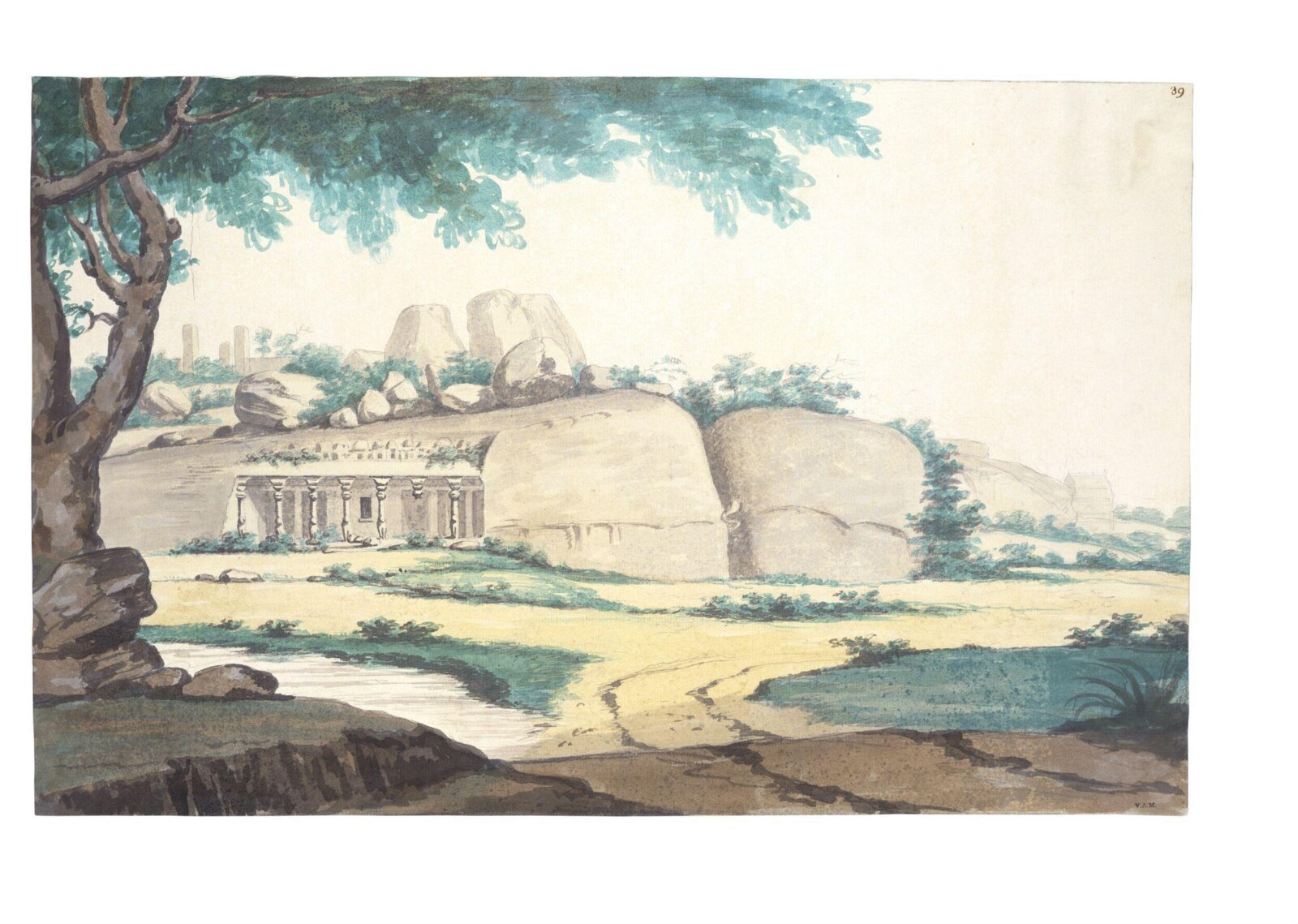Drawing, Robert Home, c. first quarter 19th century