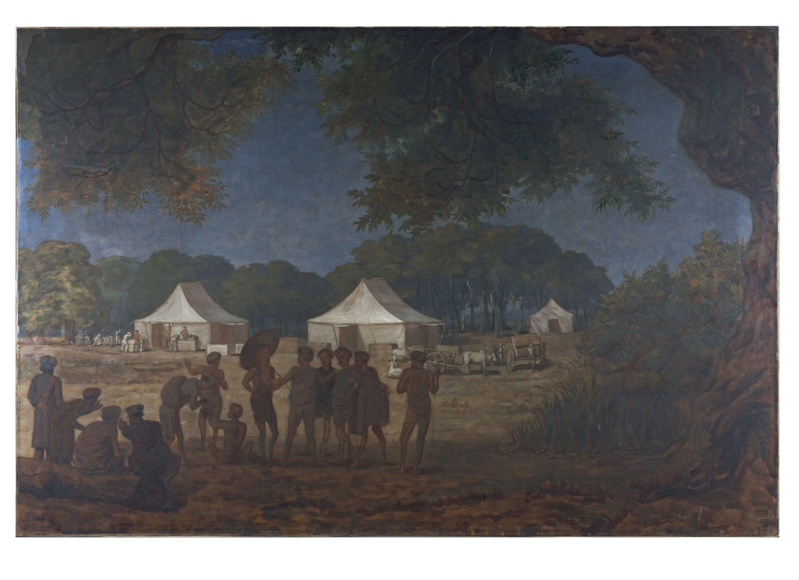 Setting up Camp, 1870-74