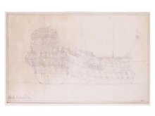 The Dutch Ship Duivenvoorde; from the Starboard Quarter thumbnail 1