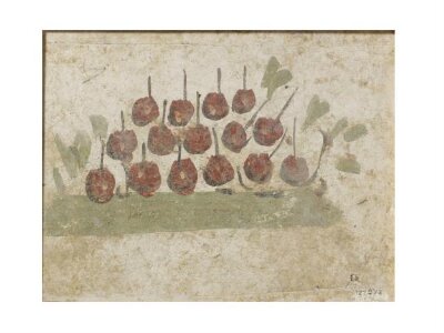Fruit piled on the ground, 2nd century