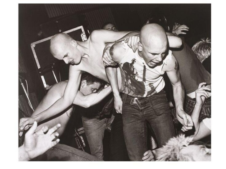 The Angelic Upstarts at the Barbary Coast Club, Sunderland, during a Miner's Strike Benefit Dance, December, 1984 top image
