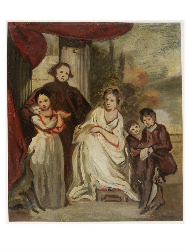 A Gentleman, His Wife and Children