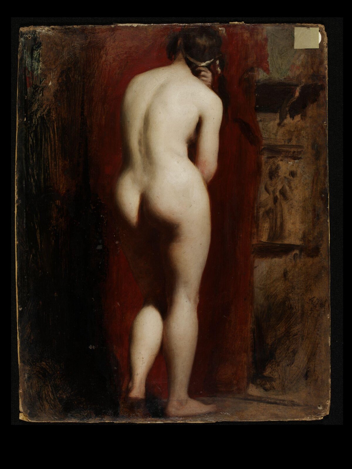 Female Life Study, William Edward Frost, ca. 1843