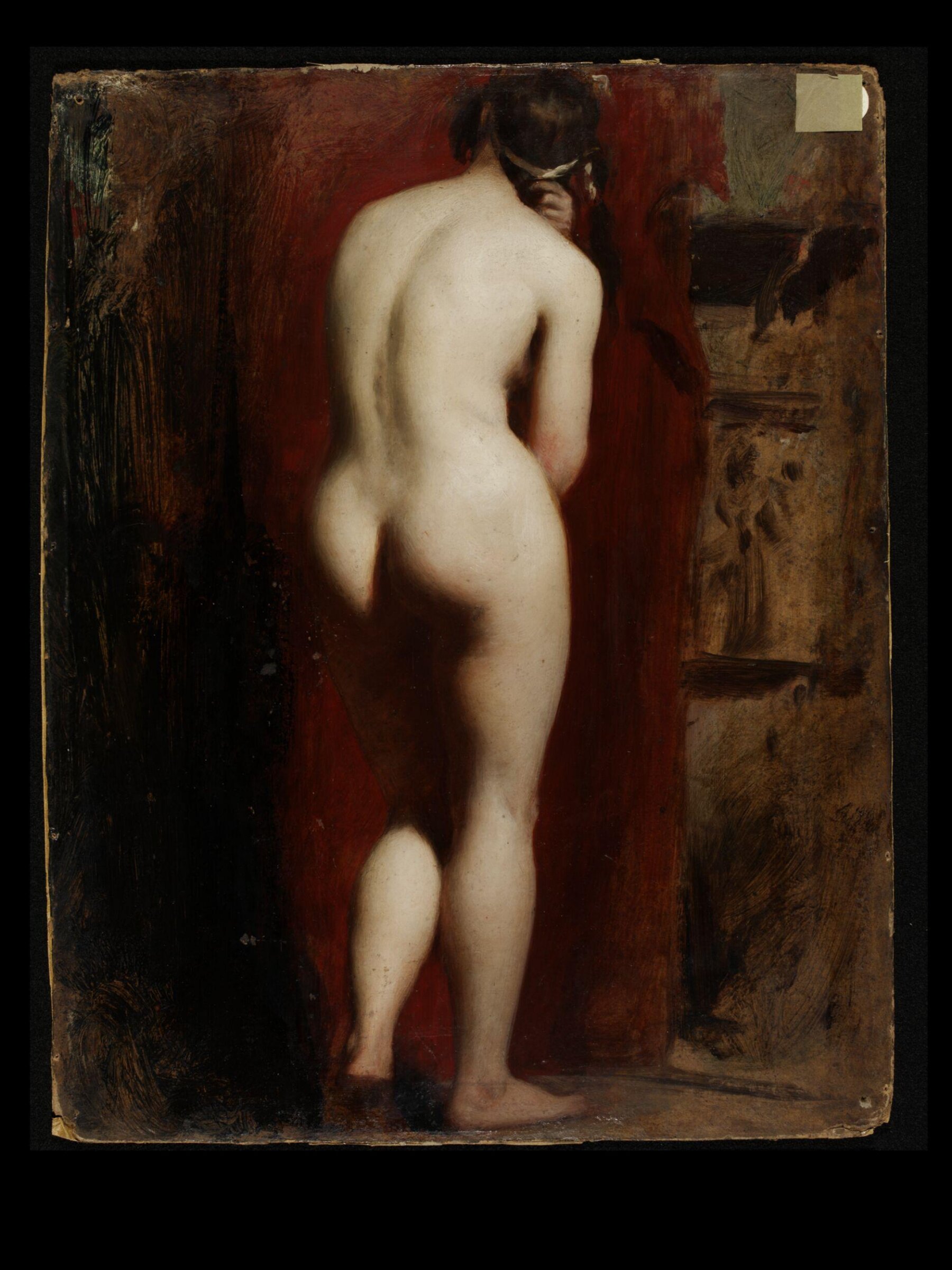 Female Life Study, William Edward Frost, ca. 1843
