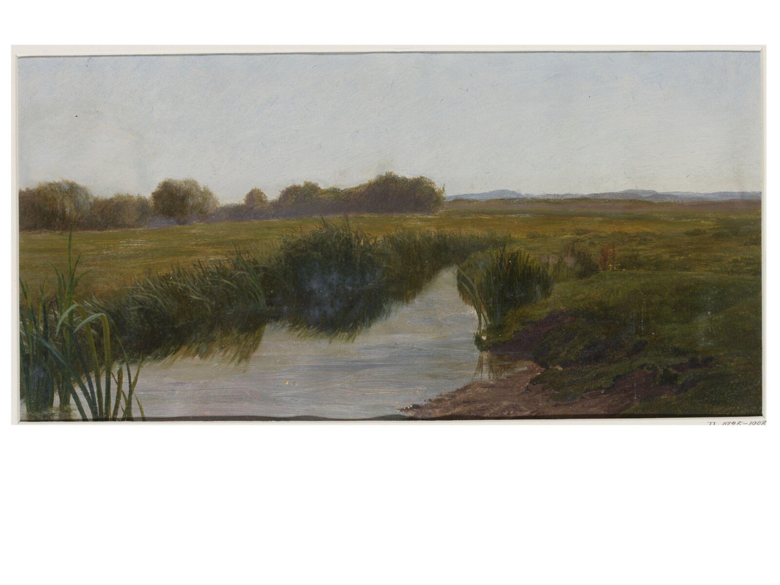 Landscape Study, Frederick Trevelyan Goodall, 1860s