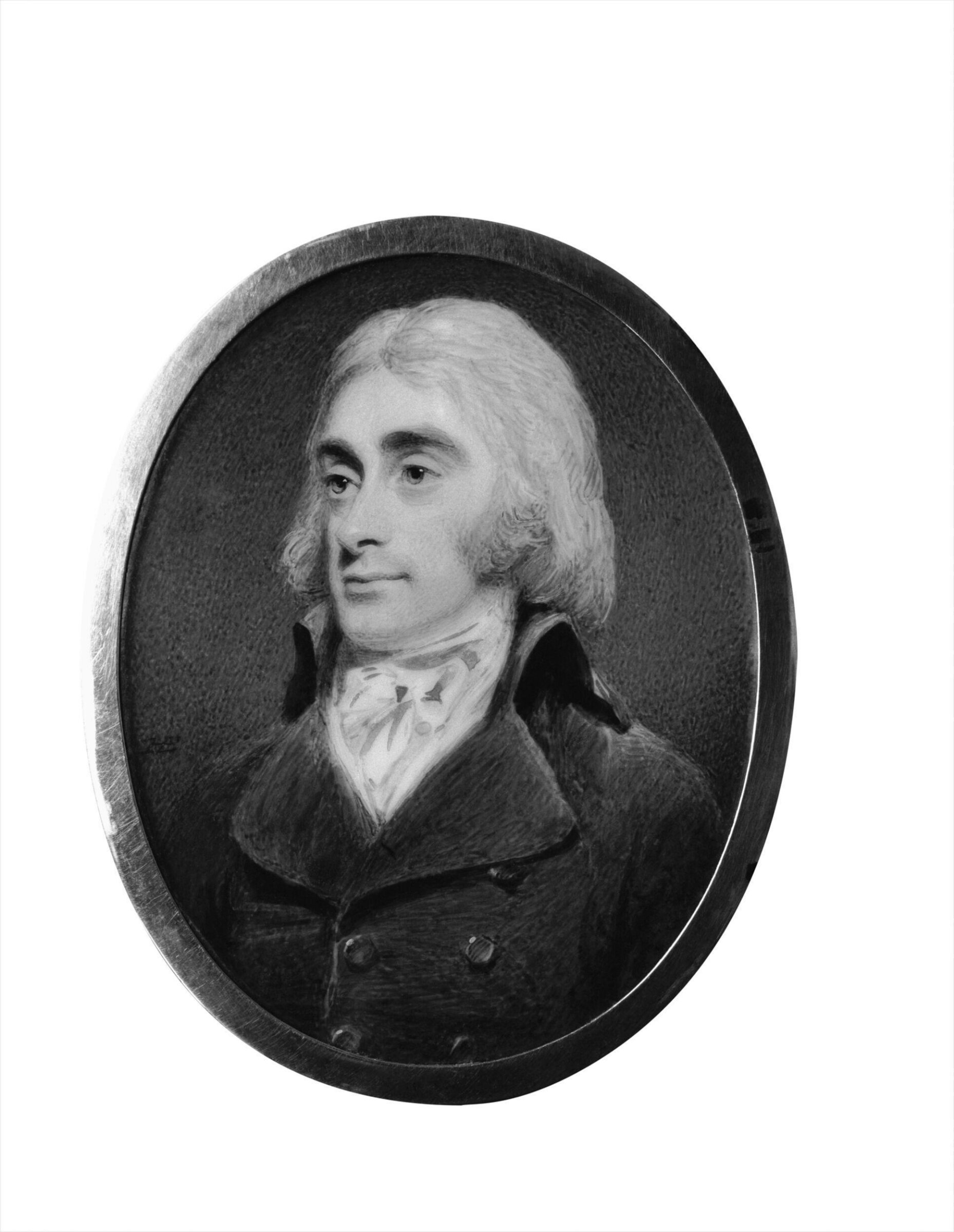 Portrait Miniature of Sir Samuel Bentham, naval engineer, Henry Edridge, ca. 1793