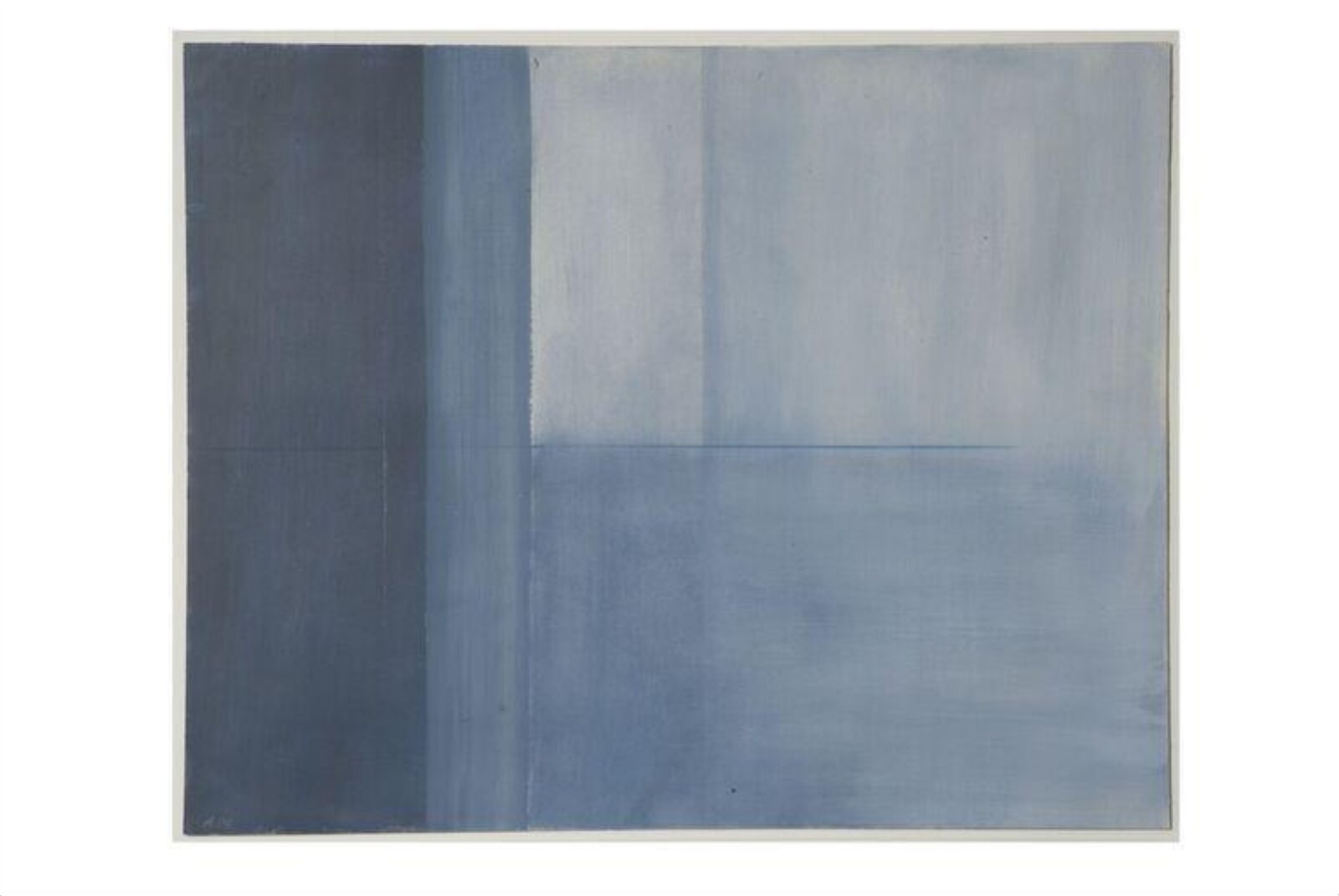 Ligne Bleu, Geneviève Asse, 1969