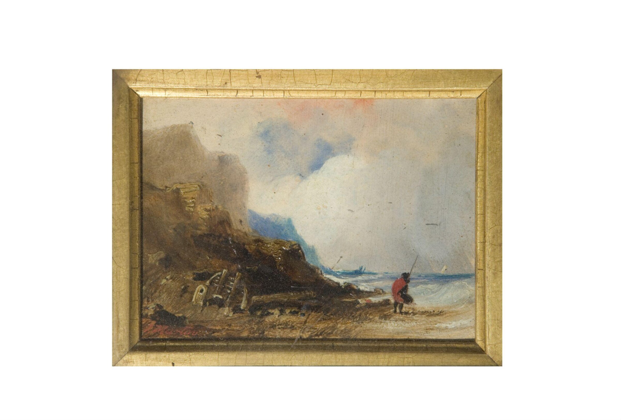 Shore Scene, Evening, John Martin, early 19th century