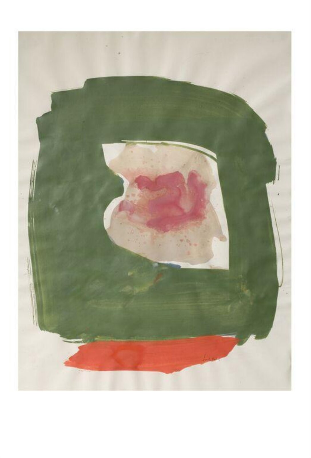 Abstract Composition, Helen Frankenthaler, ca. 1964