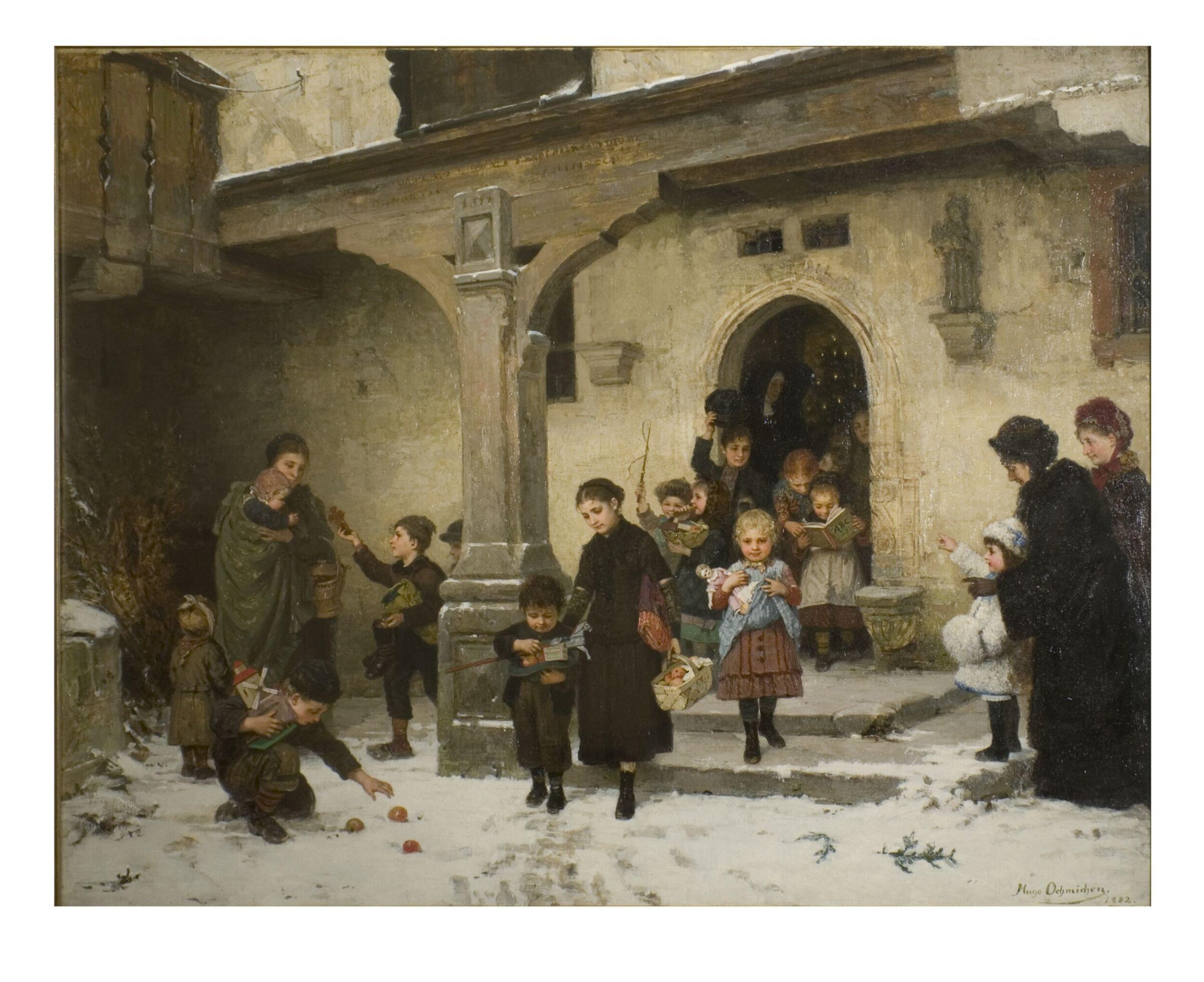 Christmas Presents, Hugo Oehmichen, 1882