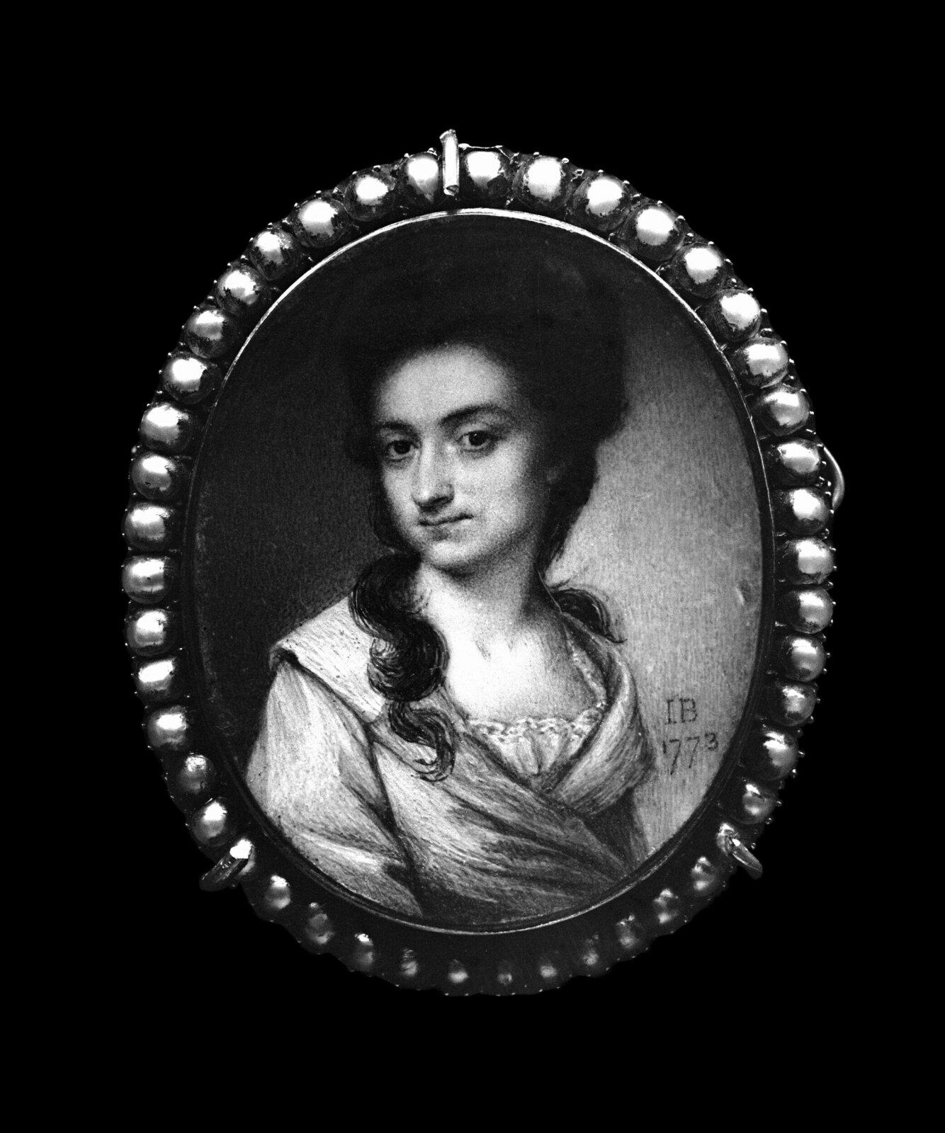 An unknown lady, John Bogle, 1773