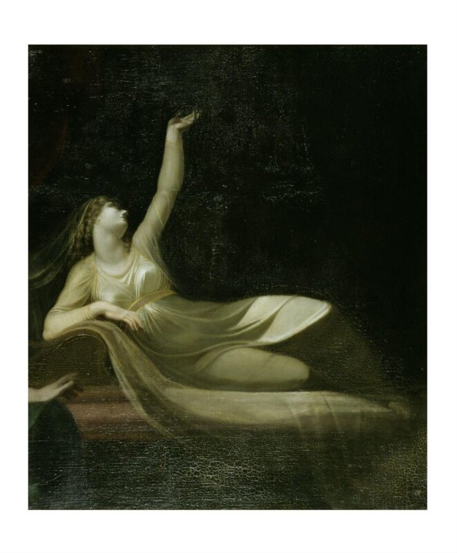 Portion of a Picture Representing the Dream of Queen Katherine (Shakespeare, 'Henry VIII', Act IV, Scene 2)
