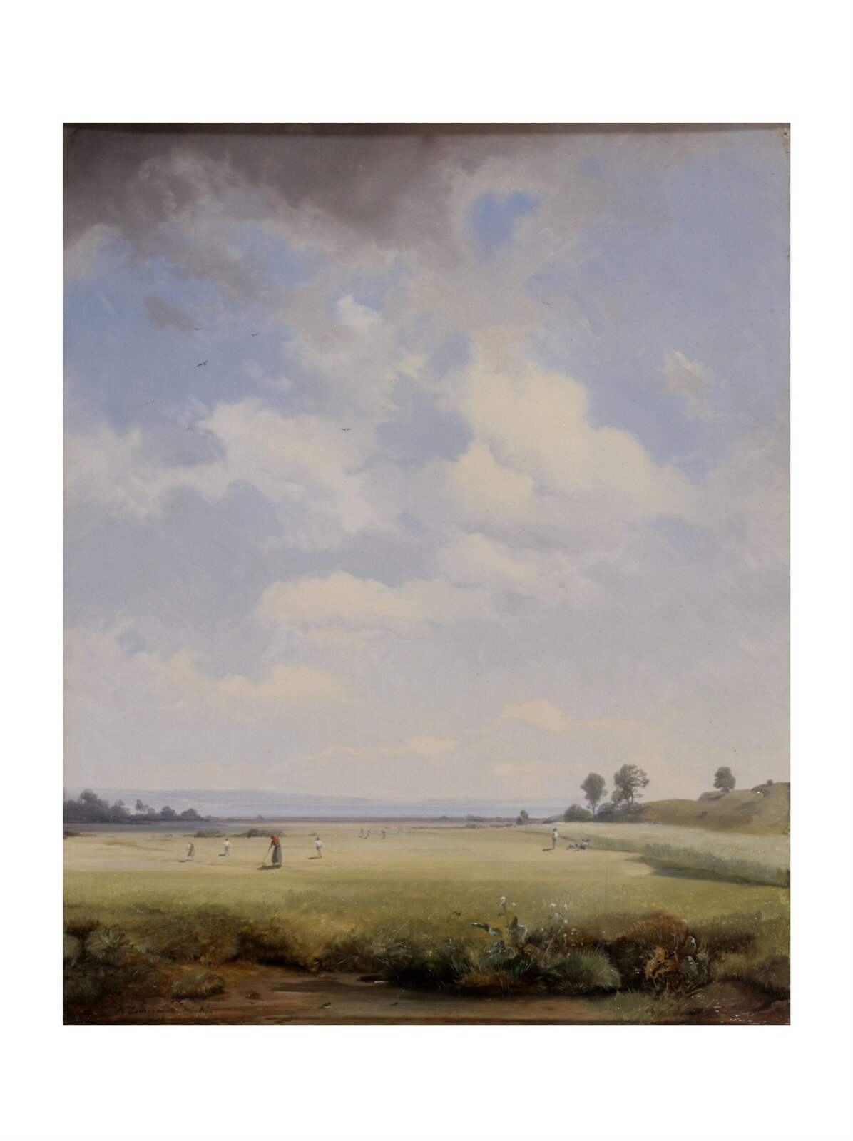 Haymaking, Albert Zimmermann, 1838