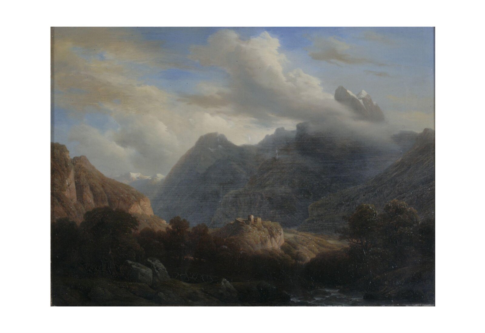 Study from Nature at Bex, François Diday, ca. 1835-1868