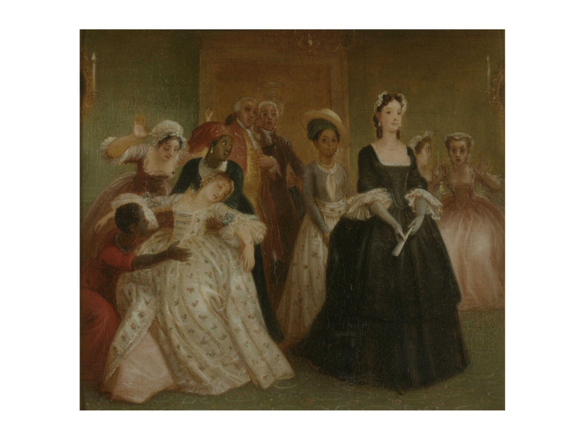 Brunetta and Phillis (Steel, 'The Spectator', no. 80), Томас Стотард, конец XVIII — начало XIX века