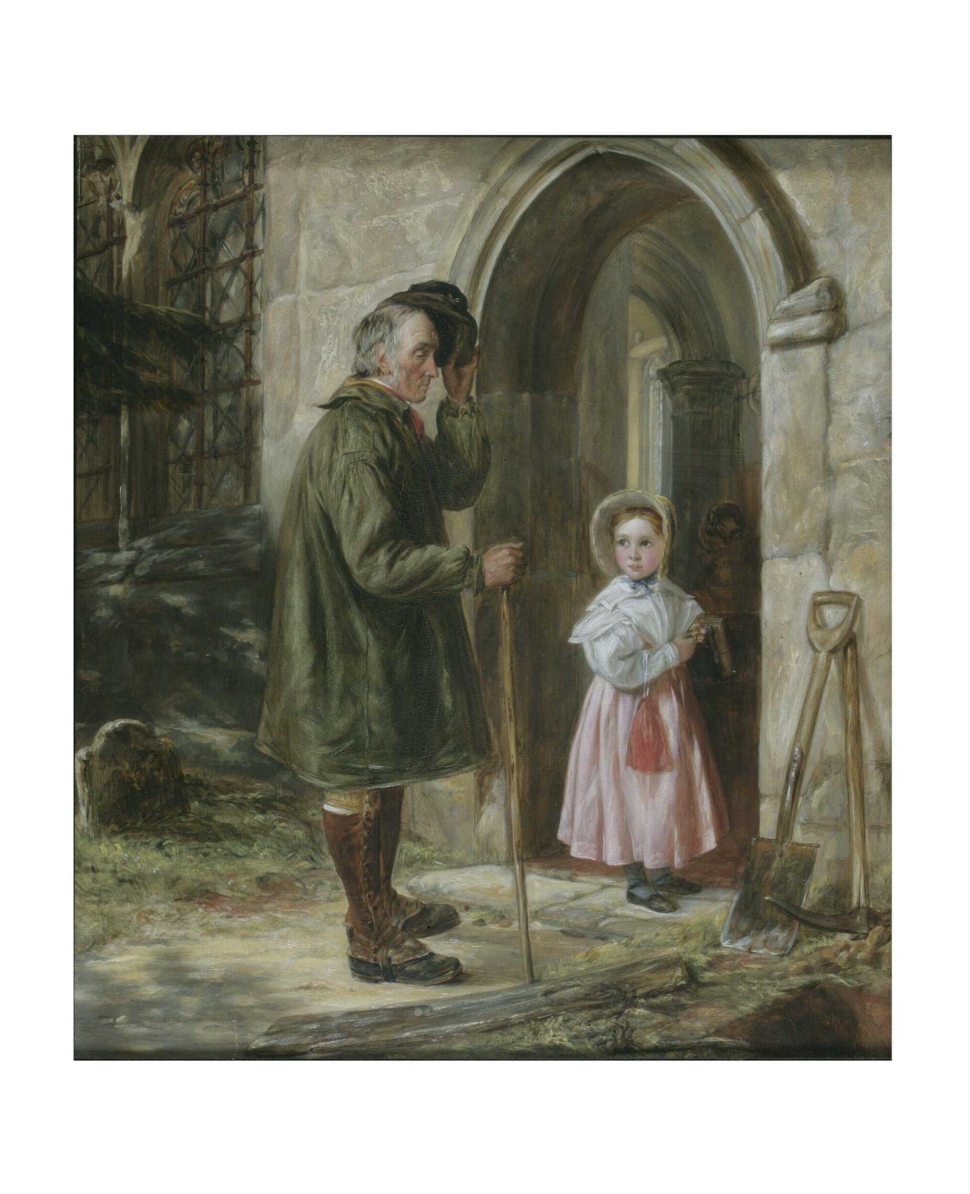 The Contrast: Youth and Age, John Callcott Horsley, 1839