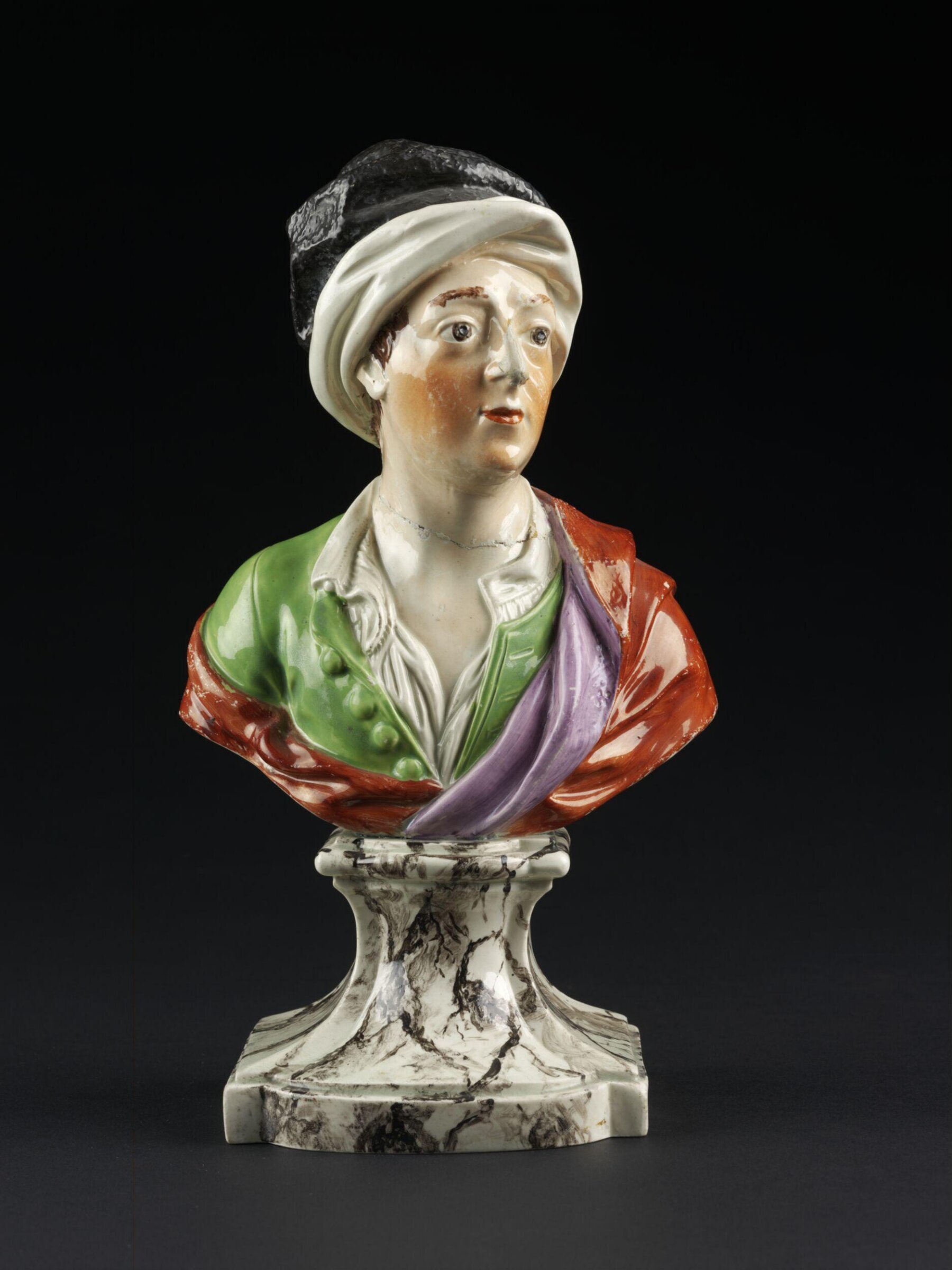 Bust, Enoch Wood & Sons, ca. 1800-1820