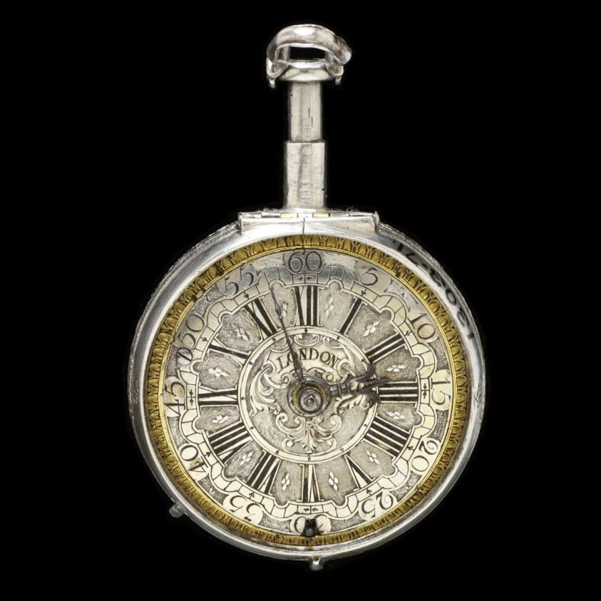 Watch and pair case (ca. 1711-1715) by Carel Jacobus Behr
