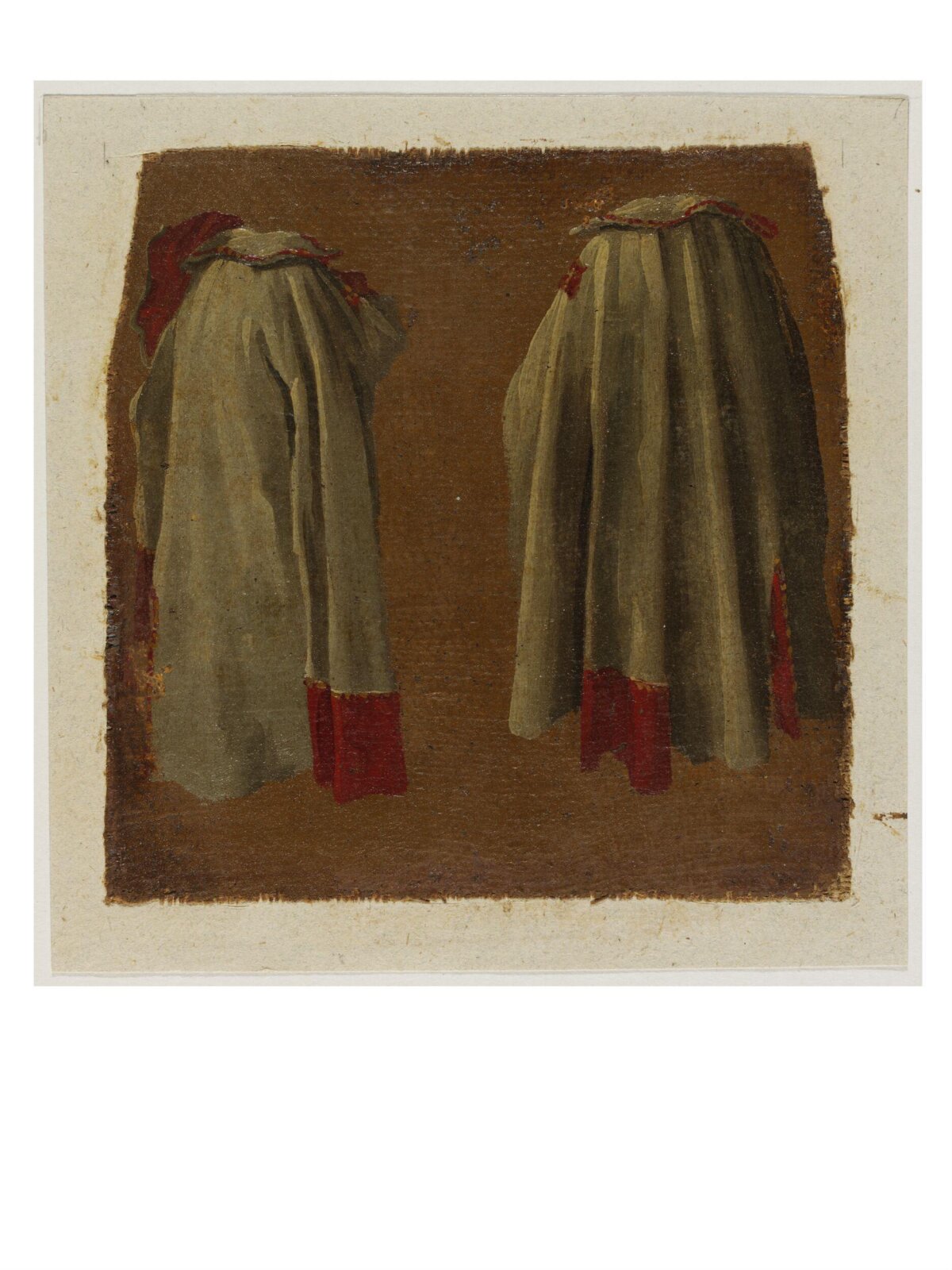 Two Studies of Costume, Luca Carlevarijs, ca. 1700-ca. 1710