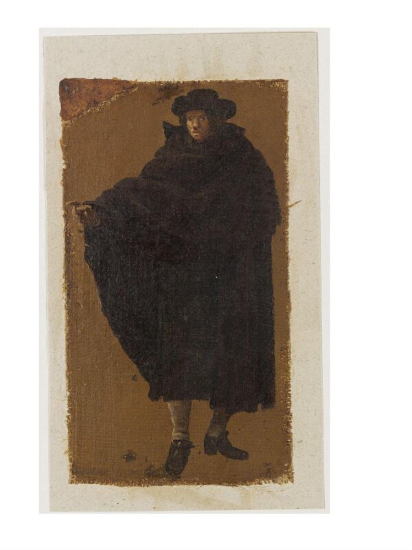 A Man in a Dark Cloak