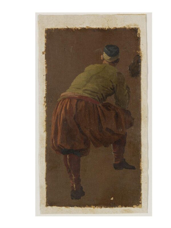 A Man, Perhaps a Gondolier, Seen from Behind