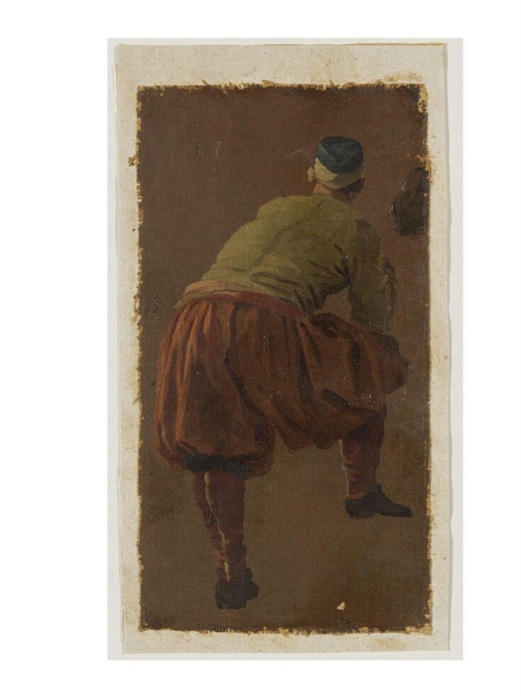 A Man, Perhaps a Gondolier, Seen from Behind top image