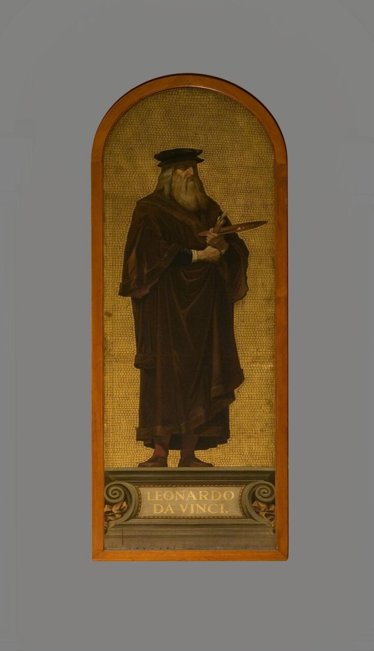 Leonardo da Vinci: design for a mosaic in the Museum (the 'Kensington Valhalla') top image
