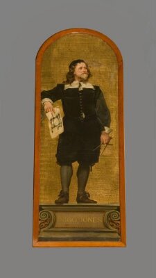 Inigo Jones: design for a mosaic in the Museum (the 'Kensington Valhalla') — Alfred Morgan