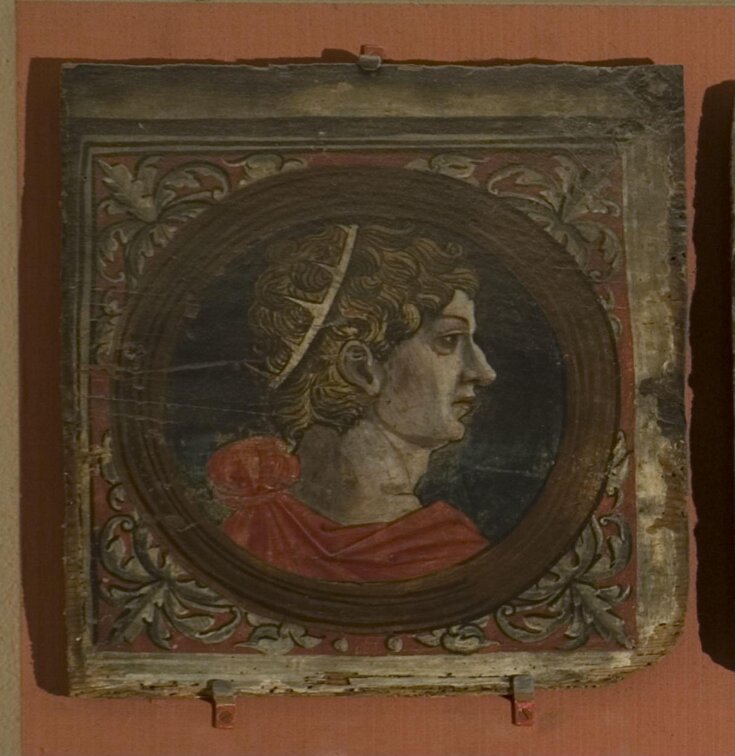 Profile bust of a Roman emperor facing right top image
